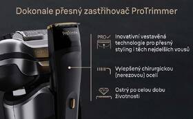 Holiaci strojček Braun 9565cc Wet & Dry, Grey 

 obrázok produktu 9 z 9