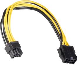 Adaptér AKASA ATX 8-pin na PCIe 6+2 pin adapter cable 

 obrázok produktu 1 z 2