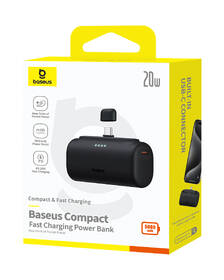 Powerbank Baseus Compact 5000mAh 20W USB-C čierny

 obrázok produktu 10 z 11