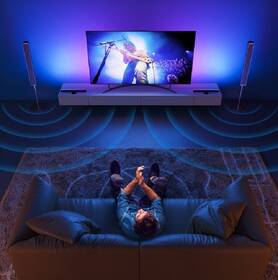 LED svetlo Govee RGBIC, Panel 38cm pro TV 43-75" 

 obrázok produktu 1 z 3