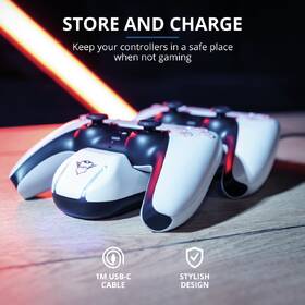 Dokovacia stanica Trust GXT 251 Duo Charging Dock pro PS5 biela

 obrázok produktu 9 z 10