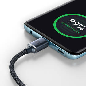 Kábel Baseus Crystal Shine Series USB-C/USB-C 100W 2m čierny

 obrázok produktu 8 z 10