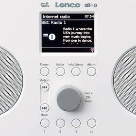 Internetový rádioprijímač s DAB+ Lenco PIR-645 biely/drevený

 obrázok produktu 3 z 5