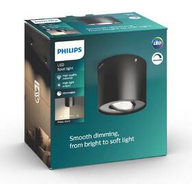 Bodové svietidlo Philips Phase Single, LED čierne

 obrázok produktu 3 z 3