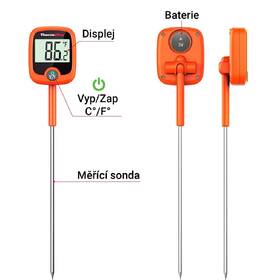 Teplomer do mäsa ThermoPro TP-509 oranžový

 obrázok produktu 1 z 6