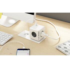 Rozbočovacia zásuvka Cubenest Powercube Original USB PD 20W, USB, USB-C, 4x zásuvka sivá/biela

 obrázok produktu 1 z 1