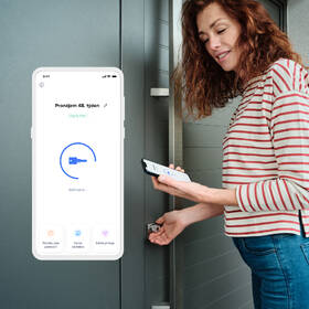 Zámok Netatmo Doorlock Smart, zámok a kľúče čierny/strieborný

 obrázok produktu 7 z 7
