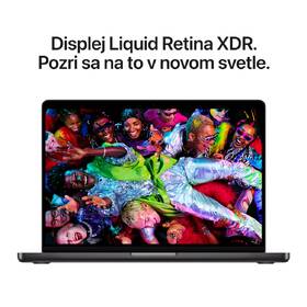 Notebook Apple CTO 14" M5 10× CPU 10× GPU, 32 GB, 2 TB - kozmicky čierny SK 

 obrázok produktu 5 z 8