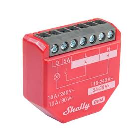 Modul Shelly 1 PM Gen4 Controller Zigbee/Matter červený

 obrázok produktu 1 z 3