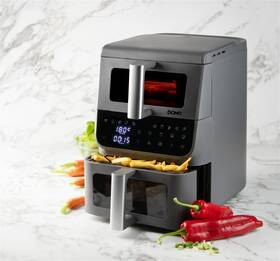 Fritéza teplovzdušná Domo DO550FR, 3,5 + 6,5 l sivá

 obrázok produktu 16 z 18