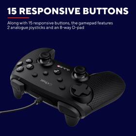 Gamepad Trust GXT541 MUTA PC čierny

 obrázok produktu 4 z 14