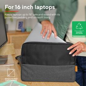 Puzdro na notebook Trust 16" Lisboa Sleeve čierne

 obrázok produktu 3 z 5