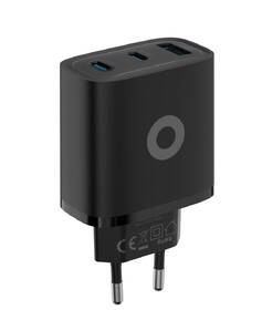 Nabíjačka do siete Mobile Origin GaN 40W MO13, 1x USB-A,  2xUSB-C čierna

 obrázok produktu 2 z 12