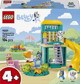 Stavebnica LEGO® Bluey 11201 Bluey, Chloe a zábava na ihrisku 

 obrázok produktu 2 z 9