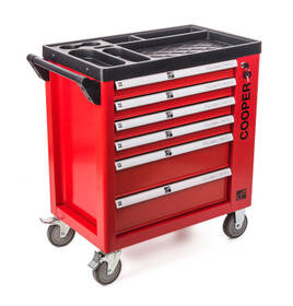 dielenský vozík G21 Cooper 6 red 

 obrázok produktu 1 z 11