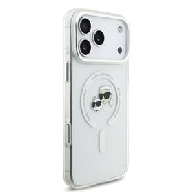 Kryt na mobil Karl Lagerfeld IML K&CH Heads Metal Frame MagSafe na Apple iPhone 17 Pro Max priehľadný

 obrázok produktu 2 z 7