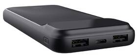 Powerbank Trust Avala, 10000 mAh, USB-C PD čierna

 obrázok produktu 2 z 10