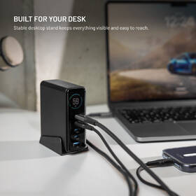 Dokovacia stanica FIXED s displejom, 4x USB-C,USB, 140W čierny

 obrázok produktu 9 z 9