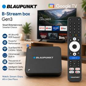 Multimediálne centrum Blaupunkt B-Stream Box Gen3 čierne

 obrázok produktu 6 z 8