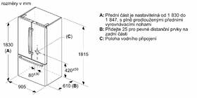 Americká chladnička Bosch KFF96PIEP ocel

 obrázok produktu 15 z 20