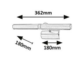 Nástenné svietidlo Rabalux Picturelight 3642 bronzové

 obrázok produktu 1 z 2