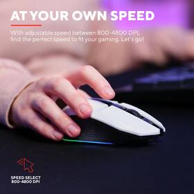Myš Trust GXT 110 Felox Wireless biela

 obrázok produktu 6 z 10