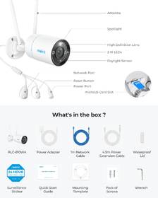 IP kamera Reolink W330 - RLC-810WA Wi-Fi biela

 obrázok produktu 16 z 16