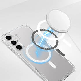 Kryt na mobil Spello by Epico Mag+ Clear Case na Samsung Galaxy S26+ priehľadný

 obrázok produktu 5 z 7