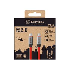 Kábel Tactical Fat Man 2.0 USB-C/USB-C 1m červený

 obrázok produktu 3 z 3