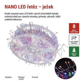LED reťaz EMOS na cívce, nano, stříbrný, 14,4 m, venkovní i vnitřní, multicolor, časovač strieborný

 obrázok produktu 3 z 7