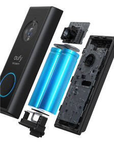 Videozvonček Anker Eufy Video Doorbell 2K Add on only čierny

 obrázok produktu 6 z 9