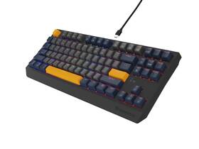 Klávesnica Genesis THOR 230, TKL, RGB, Outemu Panda, US layout, šedo-modrá, čierna 

 obrázok produktu 5 z 9