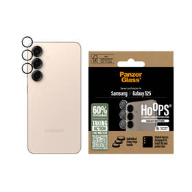 Ochranné sklo šošovky fotoaparátu PanzerGlass HoOps na Samsung Galaxy S25 priehľadné

 obrázok produktu 3 z 8