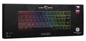 Klávesnica White Shark KAIKEN, CZ/SK layout, Red Switch čierna

 obrázok produktu 8 z 8