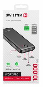 Powerbank Swissten Worx Pro 10000 mAh čierny

 obrázok produktu 2 z 2