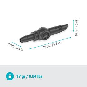 Spojka Gardena MicroDrip System 4,6 mm 3/16" (10 ks) 

 obrázok produktu 2 z 5