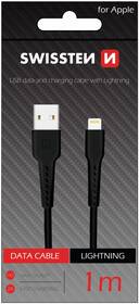 Kábel Swissten USB/LGHT 1 BLK 

 obrázok produktu 1 z 1
