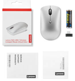 Myš Lenovo 540 Compact Wireless Cloud Grey sivá

 obrázok produktu 6 z 6