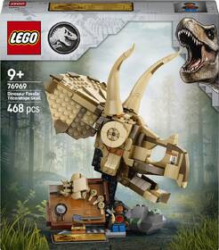 Stavebnica LEGO® Jurassic World  76969 Dinosaurie fosílie: Lebka triceratopsa 

 obrázok produktu 6 z 8