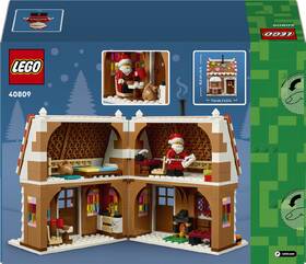Stavebnica LEGO® 40809 Vianočná perníková chalúpka 

 obrázok produktu 4 z 9