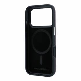 Kryt na mobil Karl Lagerfeld PU Grained Semi Wrap K&CH Heads Magsafe na Apple iPhone 18 Pro vínový

 obrázok produktu 2 z 6