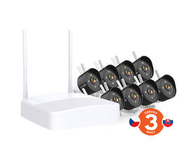 Kamerový systém Tenda K8W-3TC, 8x kamera, nočné svietenie čierny/biely

 obrázok produktu 1 z 2