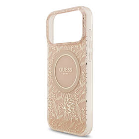 Kryt na mobil Guess IML Flowers Allover Strap MagSafe na Apple iPhone 17 Pro Max ružový

 obrázok produktu 4 z 7
