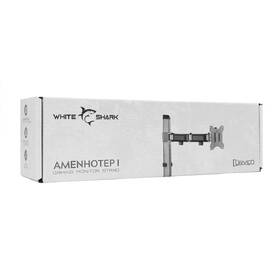Držiak White Shark AMENHOTEP I, pre 1 monitor, polohovateľný, pre uhlopriečky 17" - 32", max. nosnosť 9 kg sivý

 obrázok produktu 6 z 6