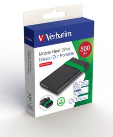 Externý pevný disk Verbatim Mobile Drive 500GB refurbished čierny

 obrázok produktu 5 z 6