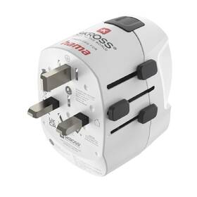 Cestovný adaptér Hama Pro Light AC 30PD, 3-pól, USB-A/USB-C 30 W biely

 obrázok produktu 2 z 4