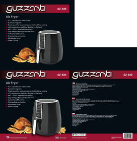 Fritéza teplovzdušná Guzzanti GZ 33D čierna

 obrázok produktu 1 z 1