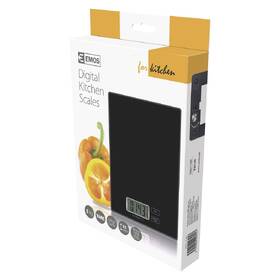 Kuchynská váha EMOS EV014B, čierna 

 obrázok produktu 7 z 11