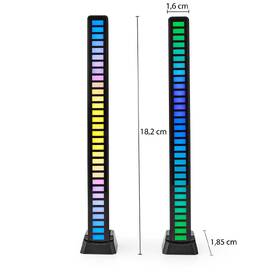 LED svetlo Nedis RGB, herní, 2ks čierne

 obrázok produktu 5 z 12