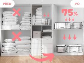 Vákuový úložný box s puzdrom Compactor Life L, 145 l 

 obrázok produktu 3 z 15